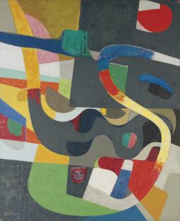 Maurice Estève - Sur Fond Gris