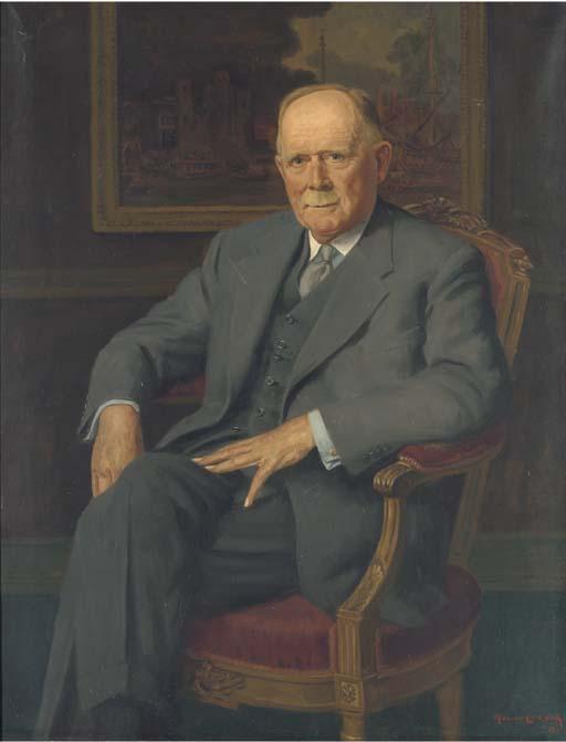 Maurice Frederick Codner - Portrait of Walter Marlborough Pryor, D.S.O., seated