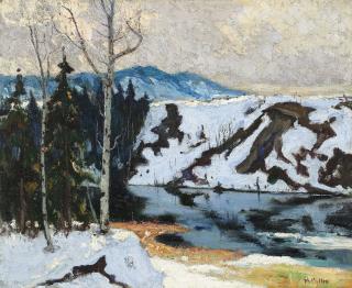 Maurice Galbraith Cullen - Winter Break Up