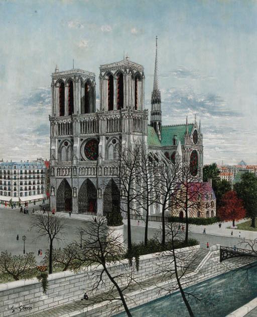 Maurice Ghiglion-Green - La Cathédrale de Notre-Dame de Paris