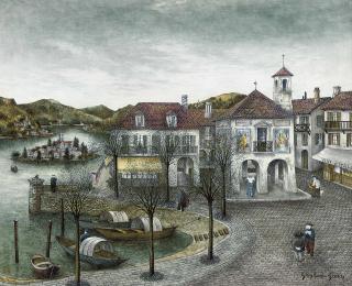 Maurice Ghiglion-Green - Le Lac D\'Orta