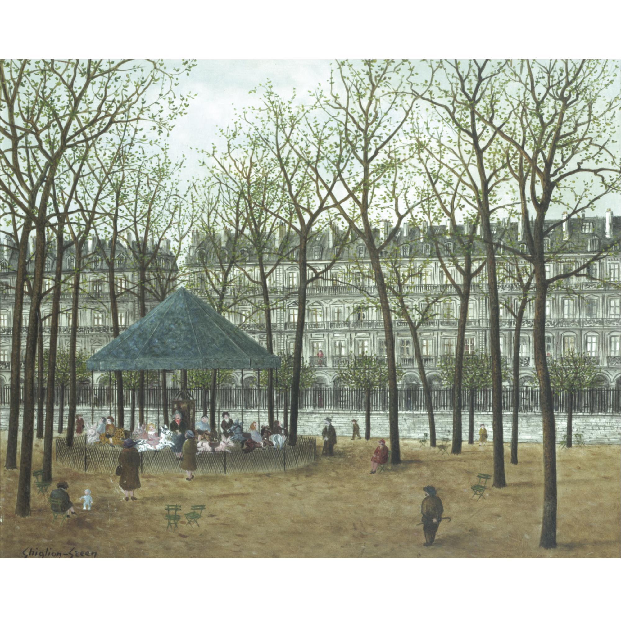 Maurice Ghiglion-Green - Le Manege Des Tuileries