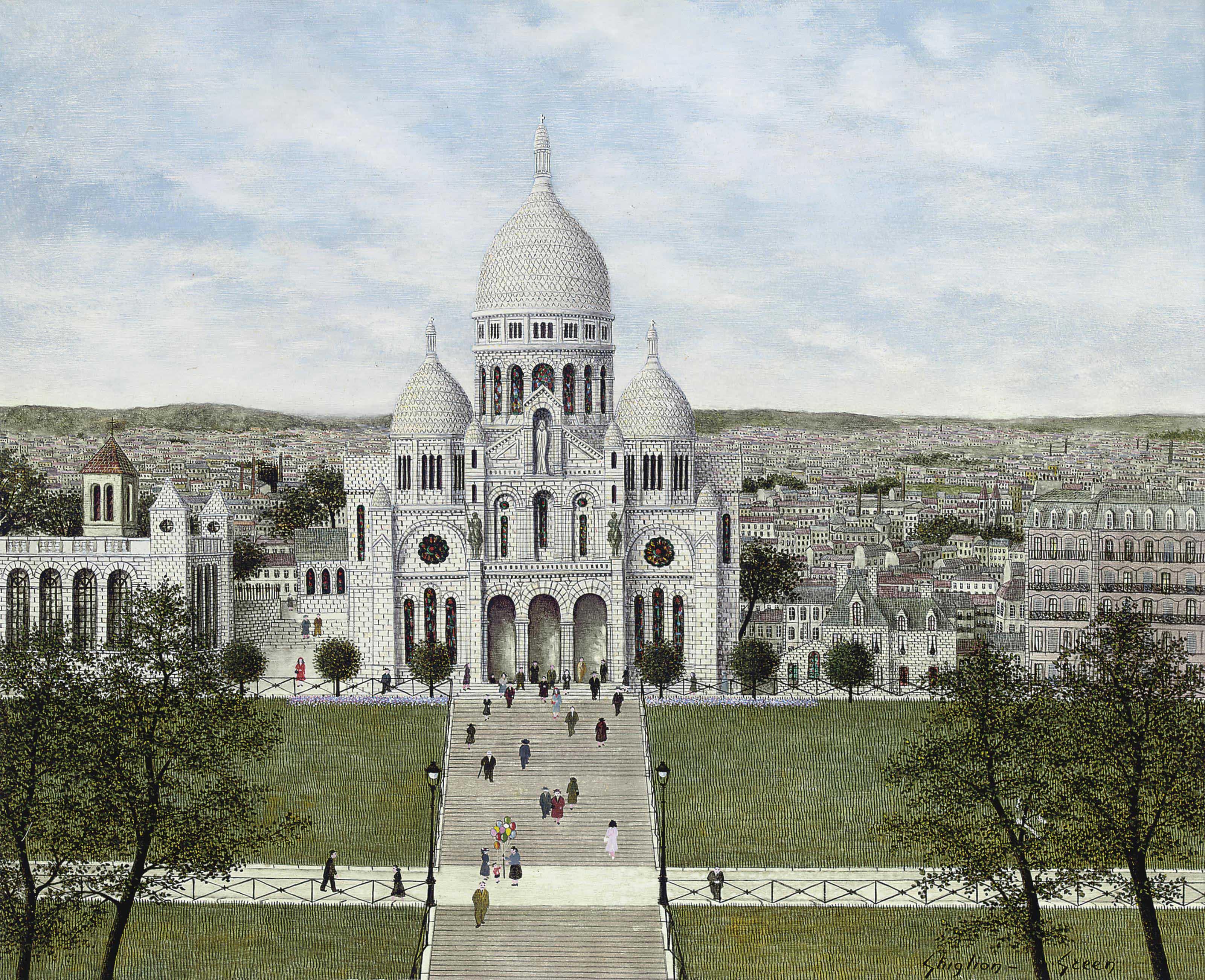 Maurice Ghiglion-Green - Le Sacré-Coeur