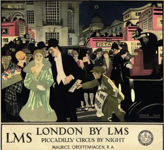 Maurice Greiffenhagen - London By Lms