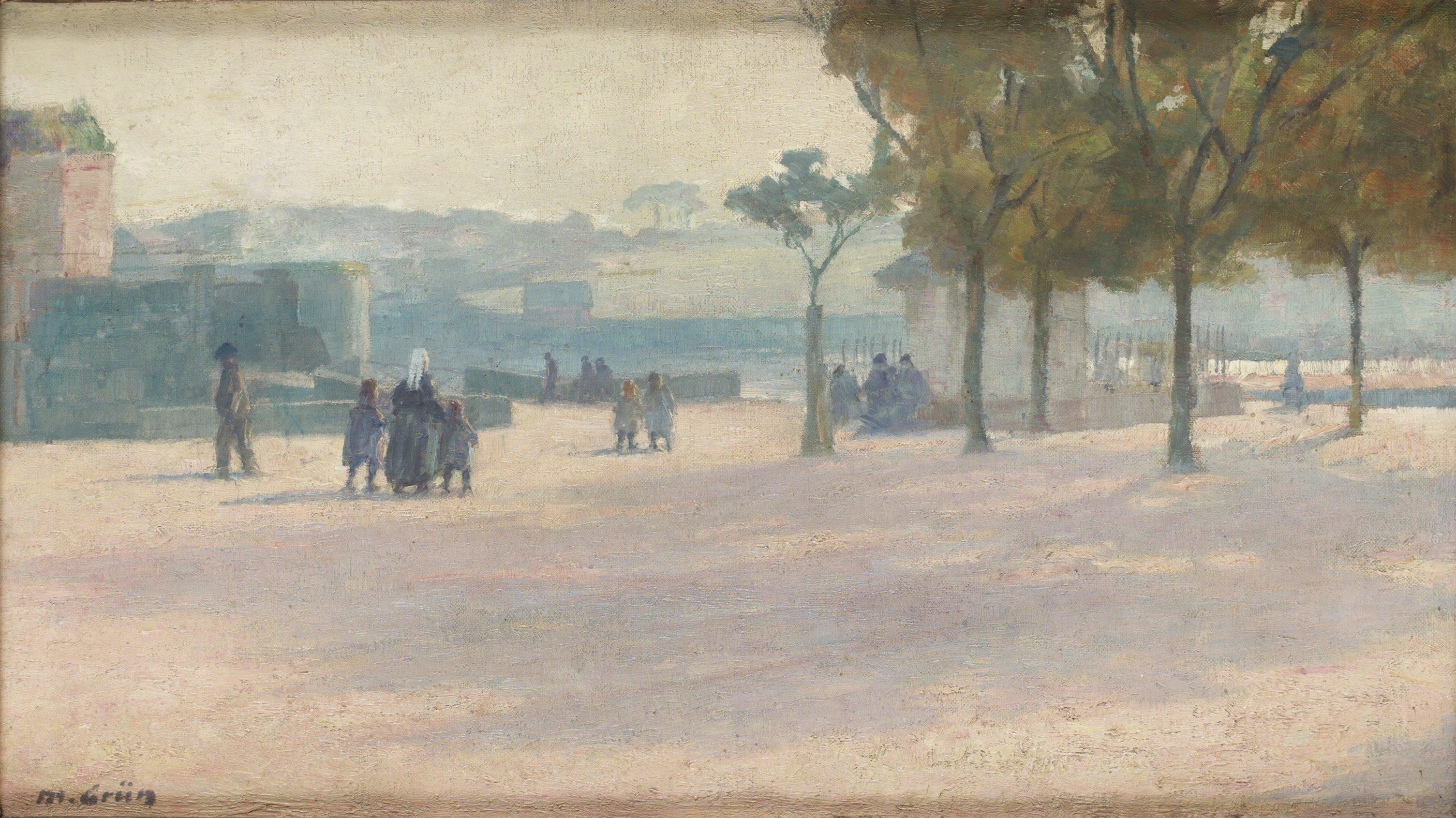 Maurice Grün - Parklandskap