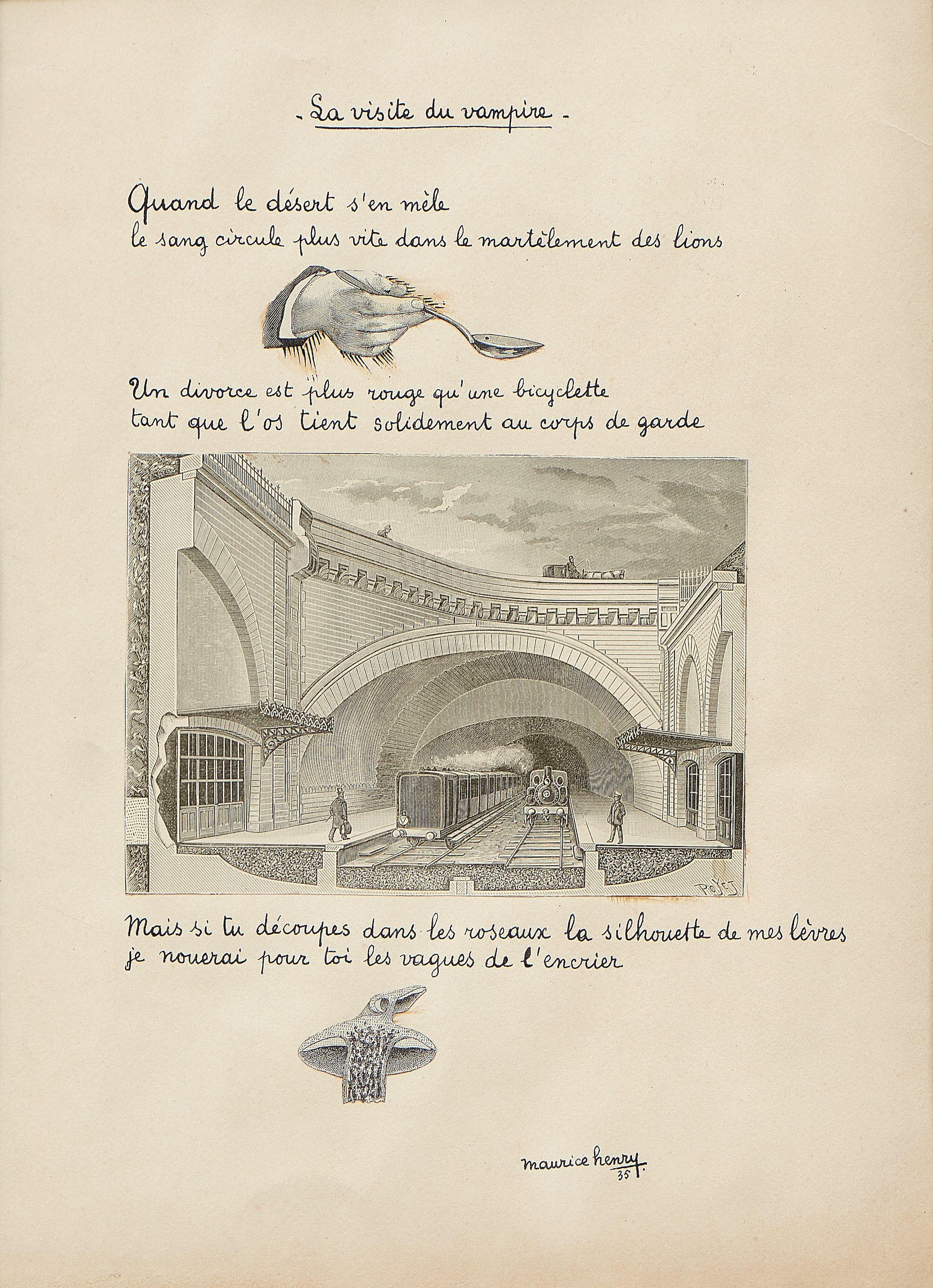 Maurice Henry - La visite du vampire