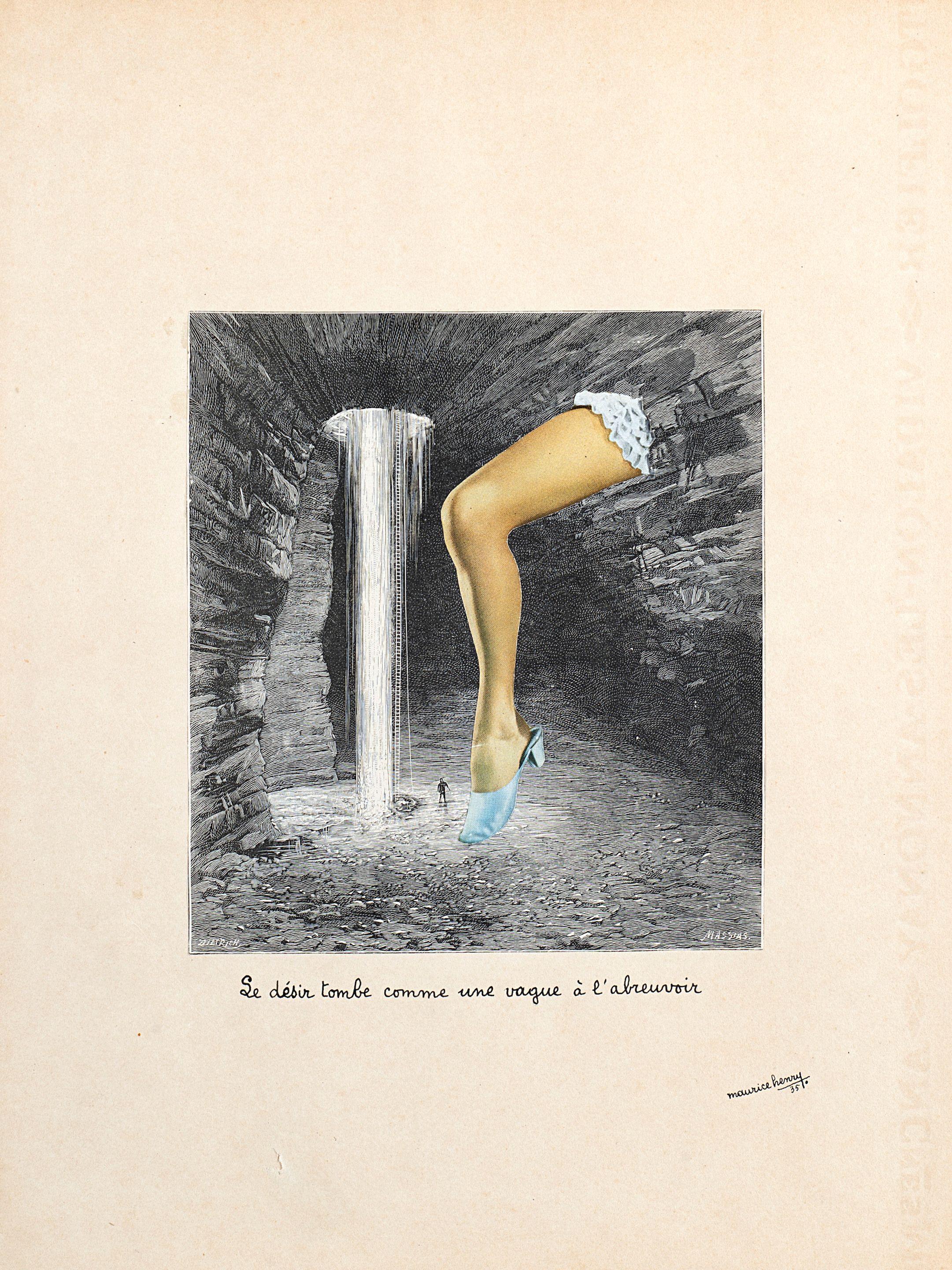 Maurice Henry - Le désir tombe comme une vague à l\'abreuvoir