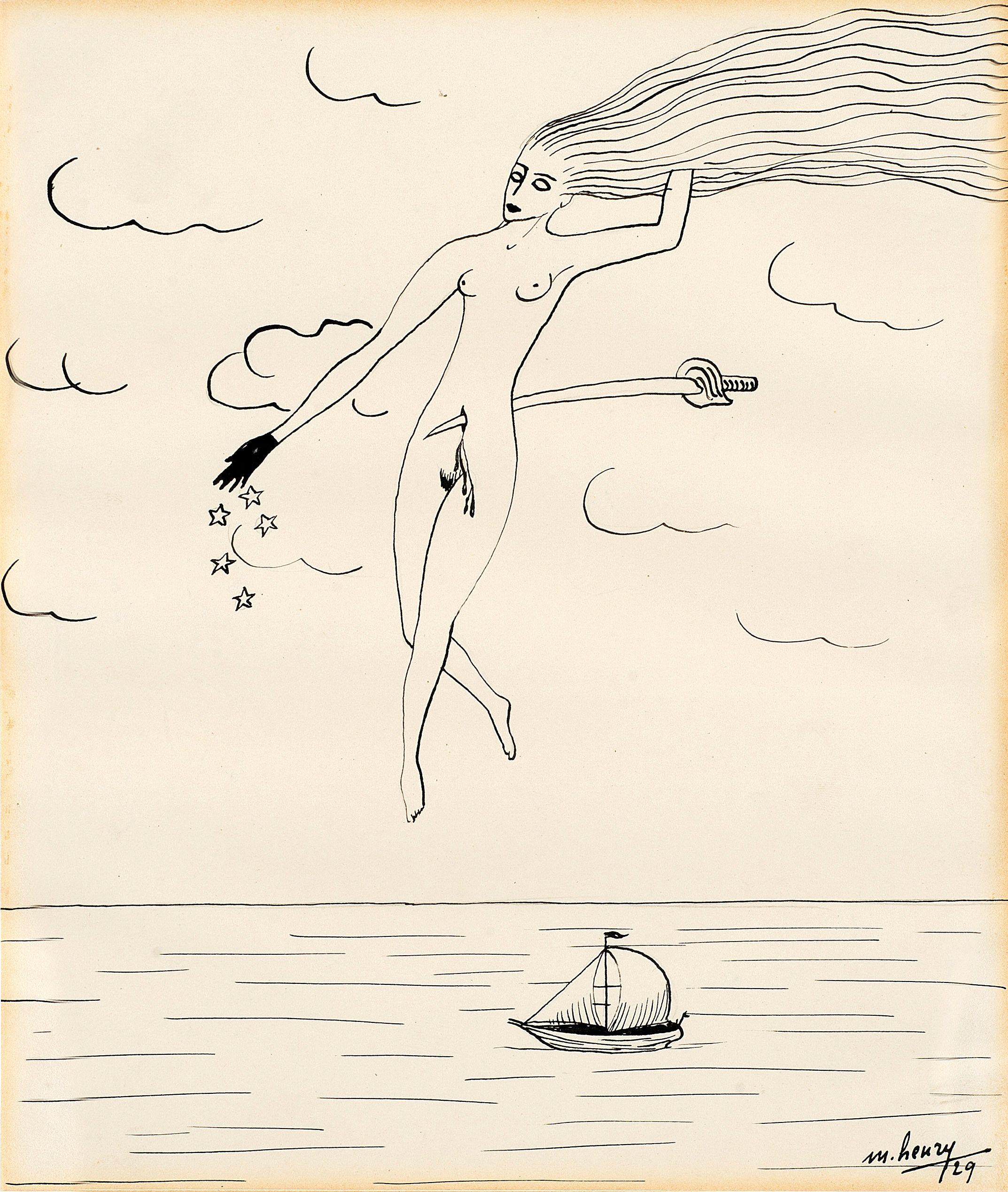 Maurice Henry - Le temps se couvre