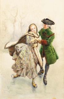 Maurice Leloir - Une romance en hiver