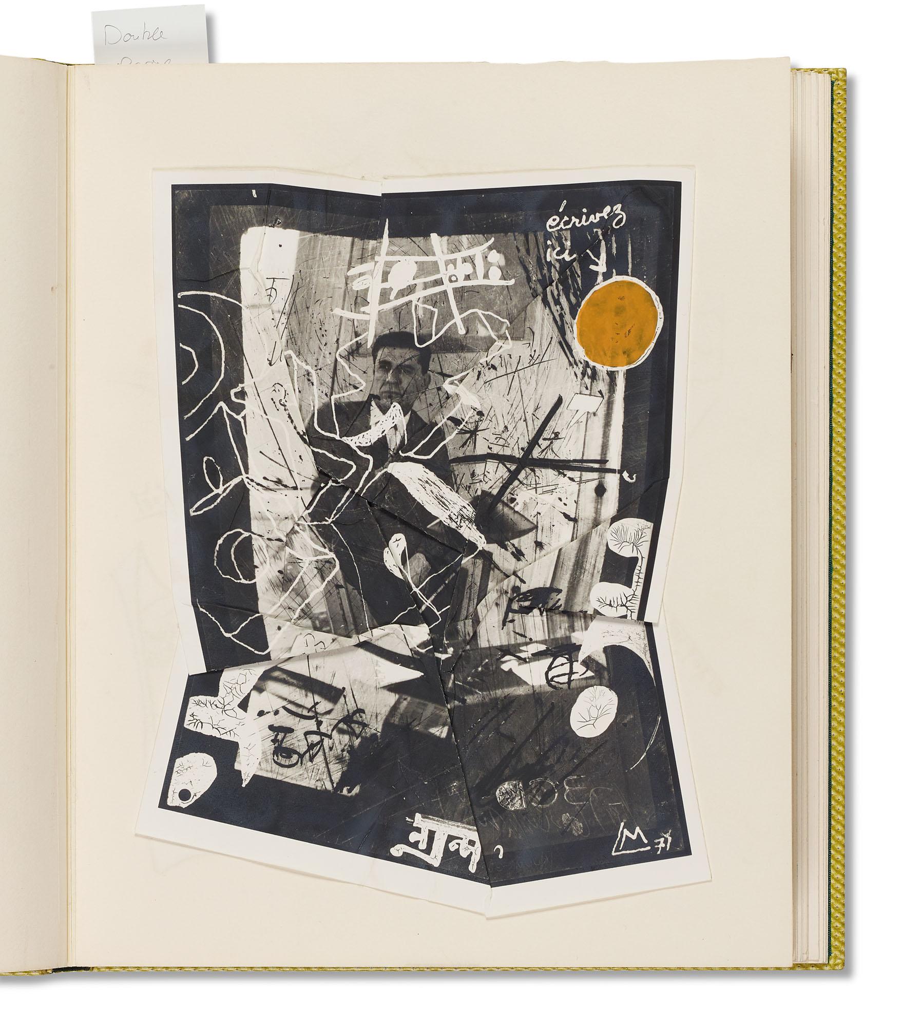 Maurice Lemaître - Max Ernst. 45 Lithographies Uniques Dues Aux Surprises Du Hasard Et Écritures.