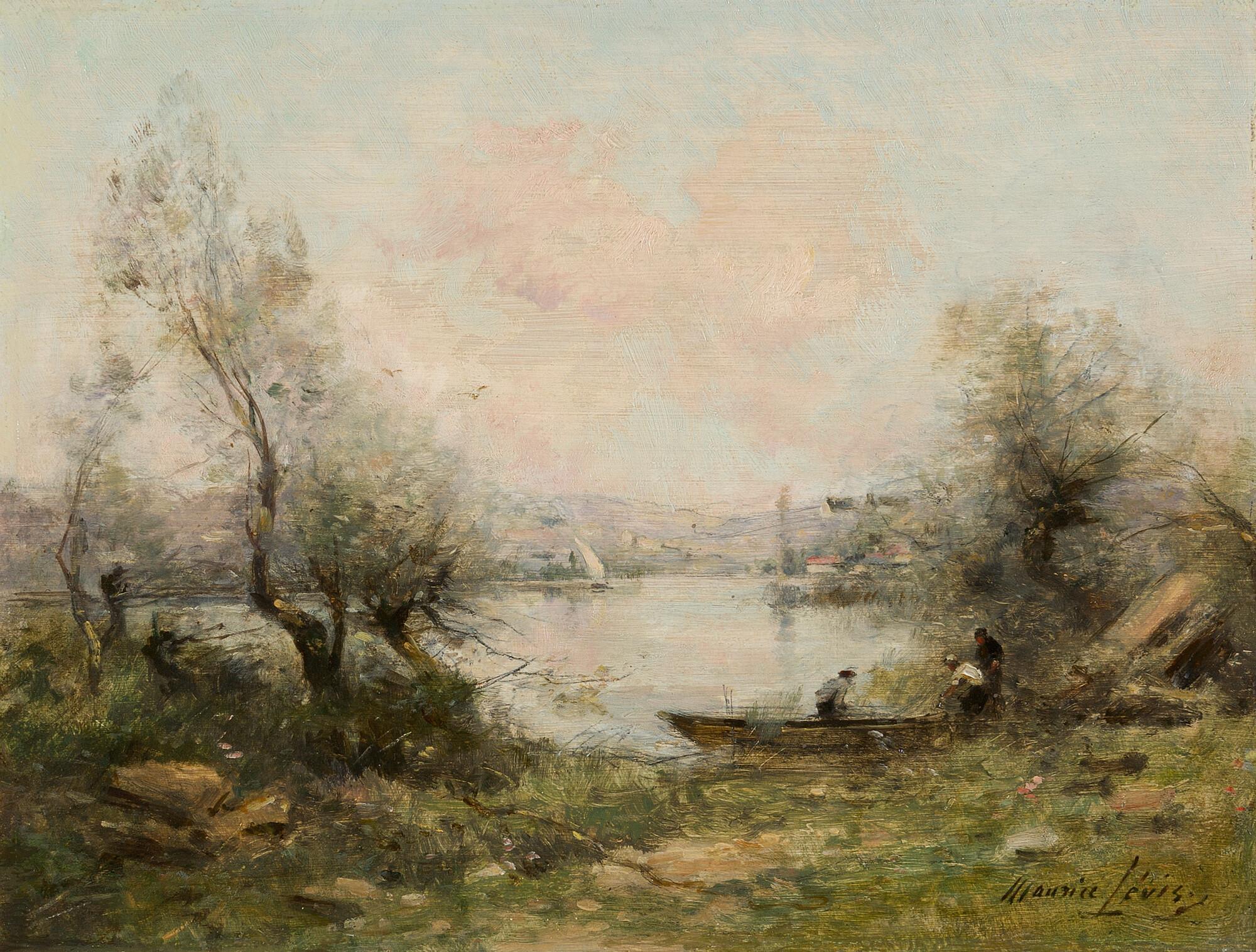 Maurice Lévis - Au bord de la rivière.