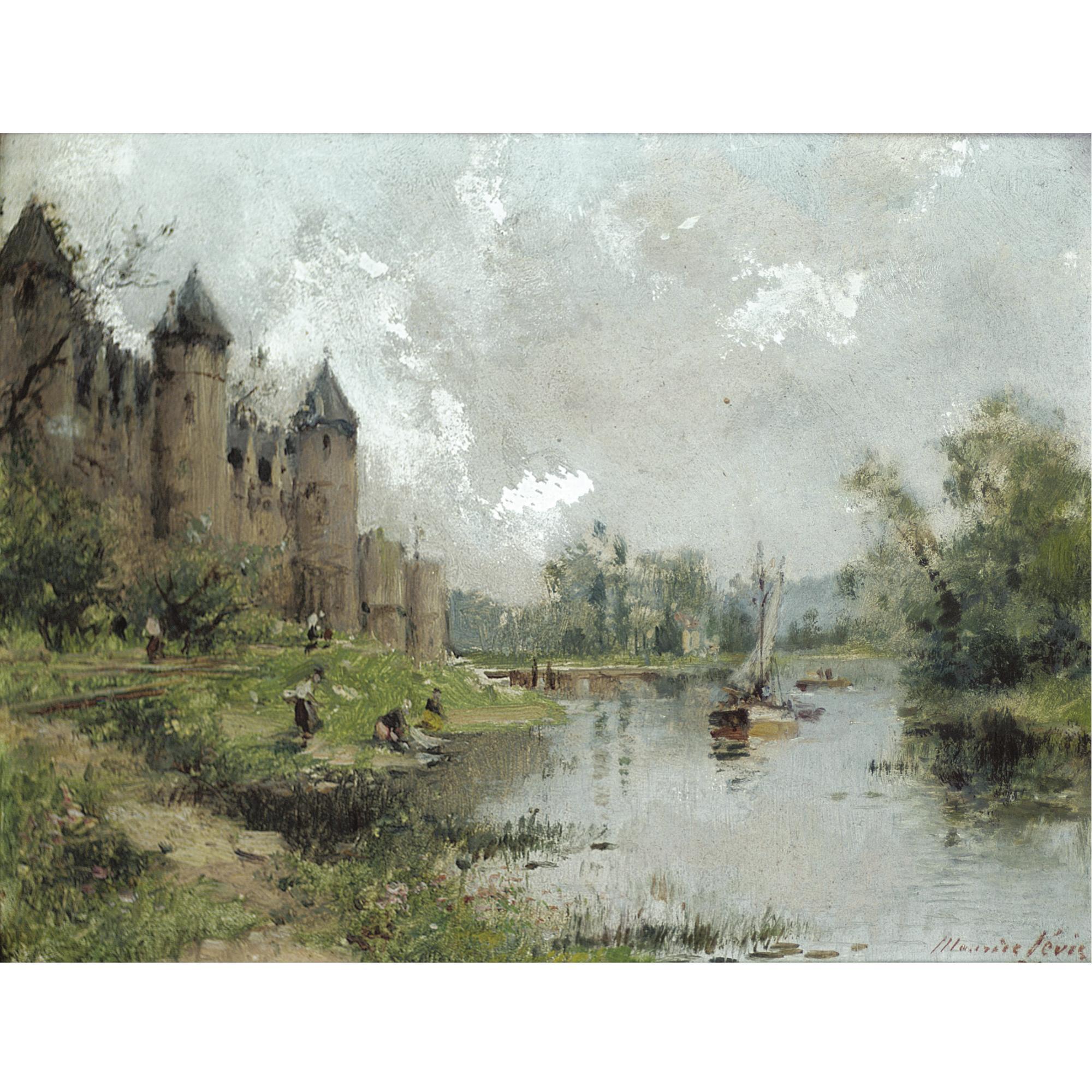 Maurice Levis - Chateaux De Josselin; Le Pont De Vernon