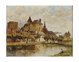 Maurice Levis - Le Château À Mennetou-Sur-Cher