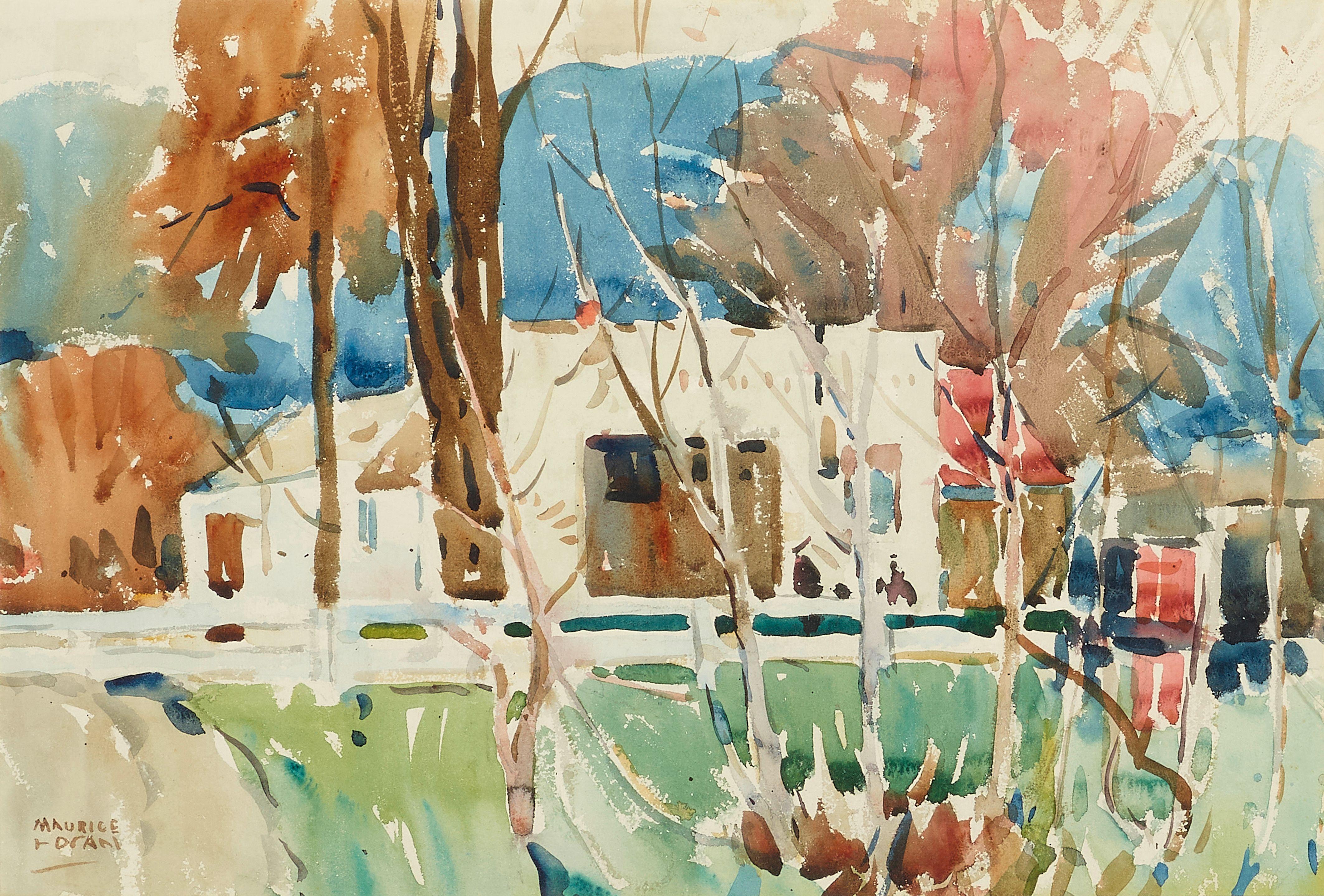 Maurice Logan - House Through the Trees