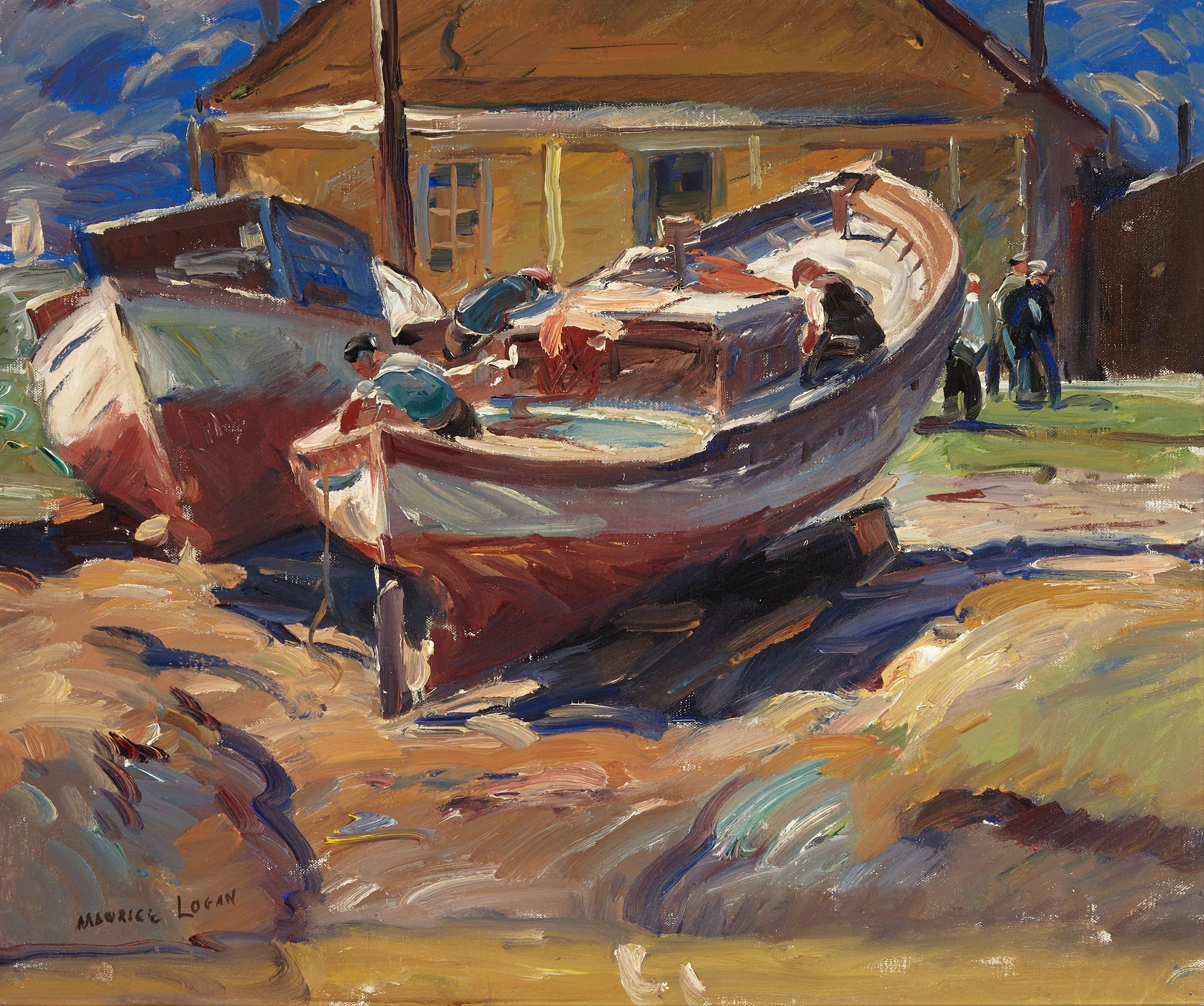 Maurice Logan - Sunday Morn 20 x 24in