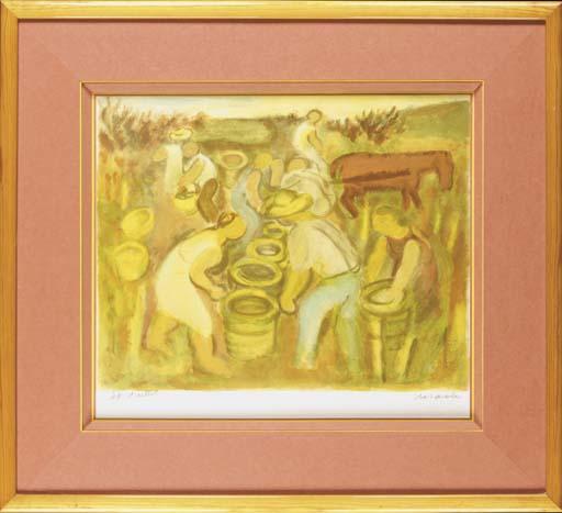 Maurice Louis Savin - La récolte