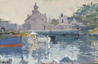 Maurice Macgonigal, P.R.H.A. - Franciscan Monastery, Connemara