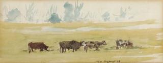 Maurice Macgonigal, R.H.A. - Spring Grazing
