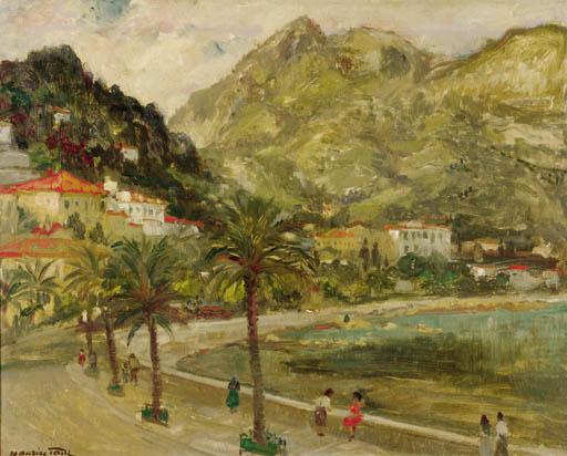 Maurice Paul - La Baie De Saravay, Menton
