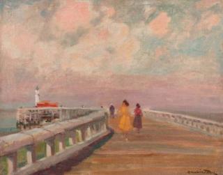 Maurice Paul - Taking a stroll down the pier