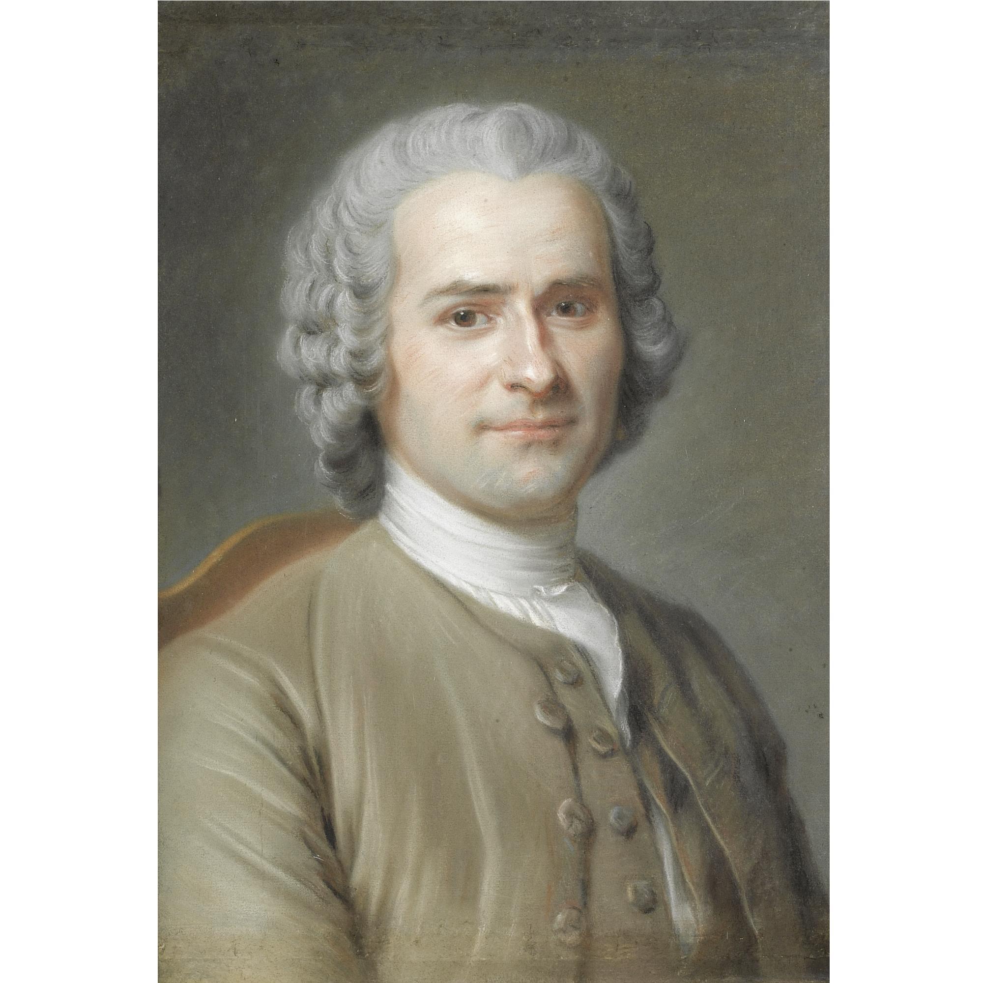 Maurice-Quentin De La Tour - Portrait Of Jean-Jacques Rousseau (1712-1778)