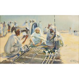 Maurice Romberg de Vaucorbeil - Marchands D\'Armes Au Souk El Khemis