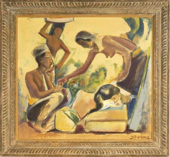 Maurice Sterne - Four Balinese women