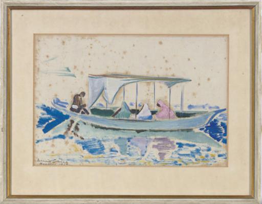 Maurice Sterne - Passenger Boat, Benares