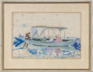 Maurice Sterne - Passenger Boat, Benares