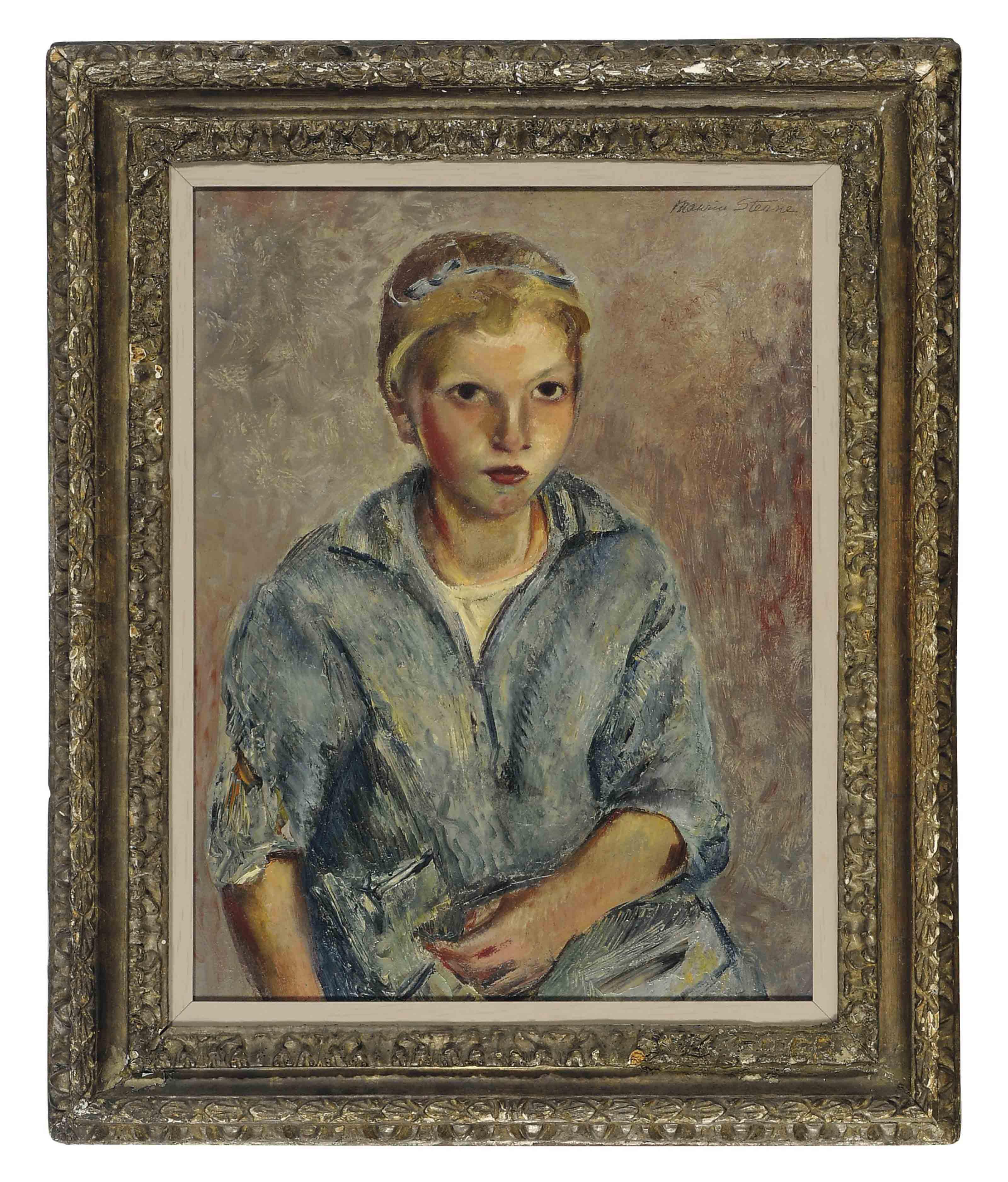 Maurice Sterne - Portrait Of Assunta