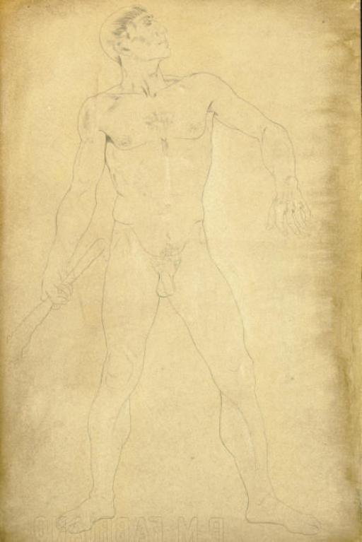Maurice Sterne - Study For Cain; And Two Companion Drawings