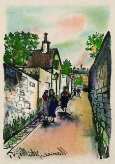Maurice Utrillo - 7 Bll. aus: La Légende et la Vie d\'Utrillo
