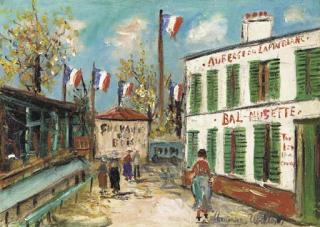 Maurice Utrillo - Auberge de Lapin Blanc