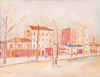 Maurice Utrillo - Avenue De La Défense, Courbevoie (Hauts-De-Seine)