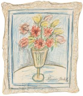 Maurice Utrillo - Bouquet de fleurs