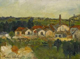 Maurice Utrillo - Carrières, Montmagny (Val D\'Oise)