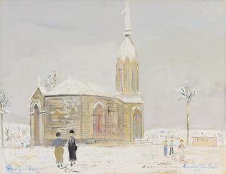 Maurice Utrillo - Chapelle De Buisante, Rhône