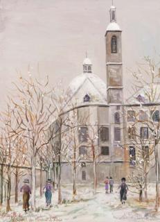 Maurice Utrillo - Chapelle Du Couvent Des Carmes À Paris