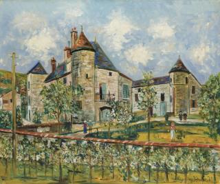 Maurice Utrillo - Château Dans Les Charentes