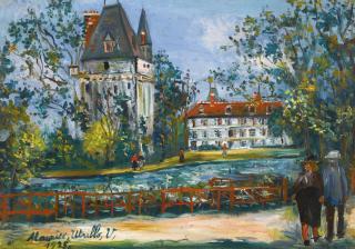Maurice Utrillo - Château De Saintines, Oise