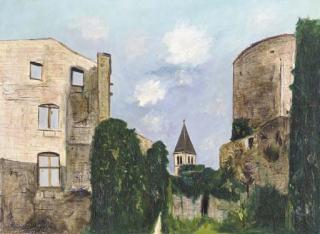 Maurice Utrillo - Châtillon d\'Azergues (Rhône)