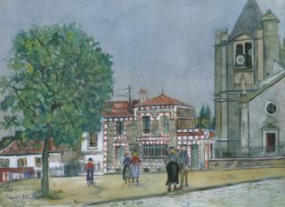 Maurice Utrillo - Ecouen (Seine Et Oise)