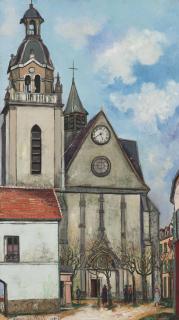 Maurice Utrillo - Eglise de Limours