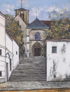 Maurice Utrillo - Eglise d\'Ivry-sur-Seine