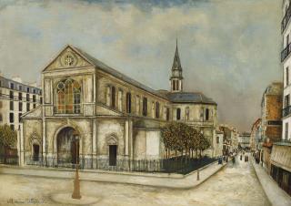 Maurice Utrillo - Eglise Notre-Dame De Clignancourt