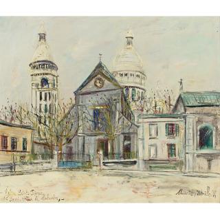 Maurice Utrillo - Église Saint Pierre Et Sacré-Coeur De Montmartre