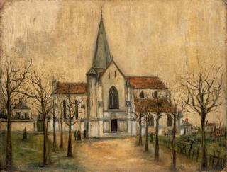 Maurice Utrillo - Eglise