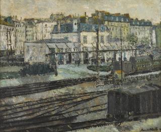 Maurice Utrillo - Gare de Reuilly, Paris