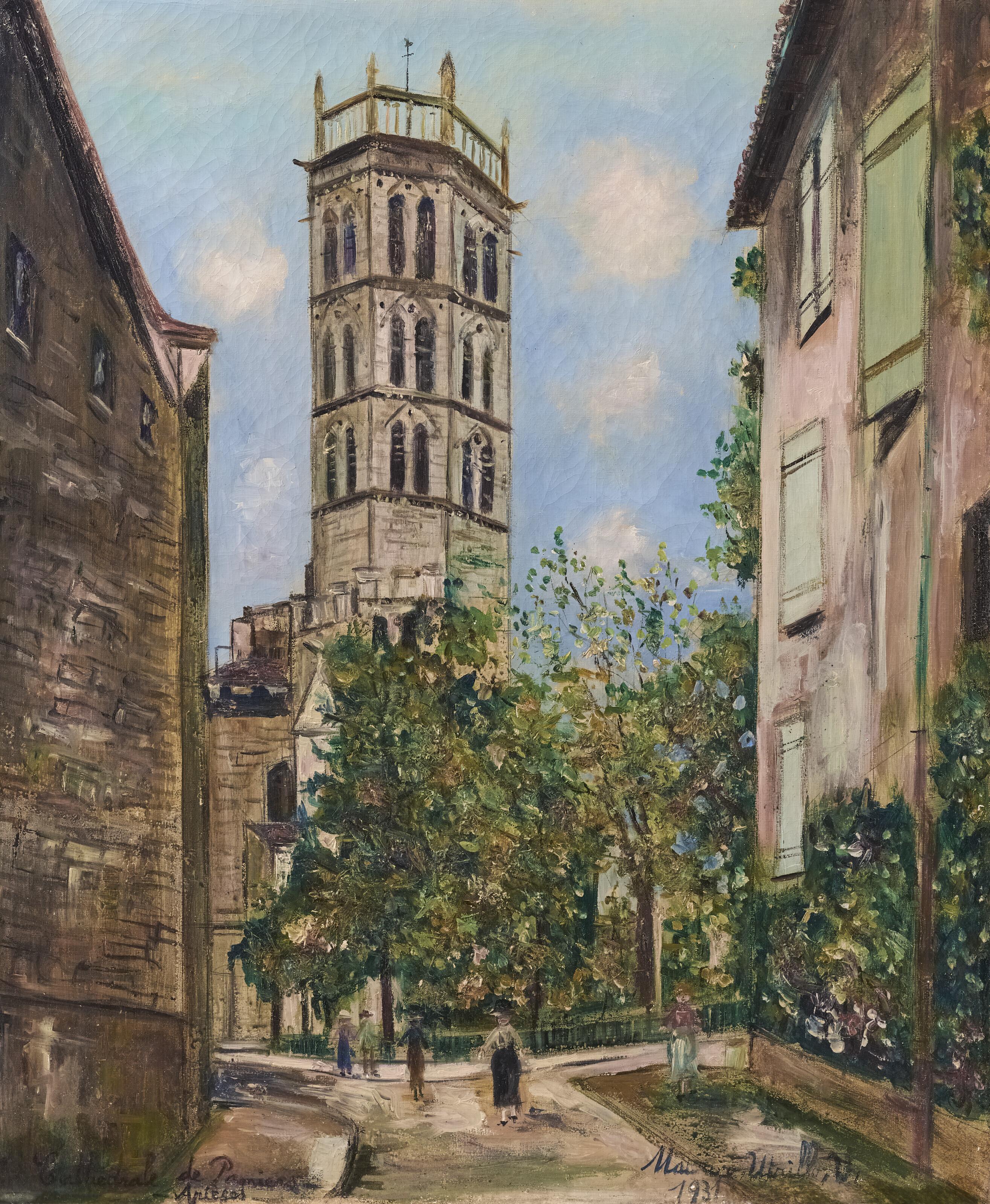Maurice Utrillo - La Cathédrale de Pamiers
