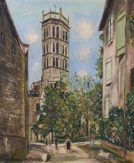 Maurice Utrillo - La Cathédrale de Pamiers